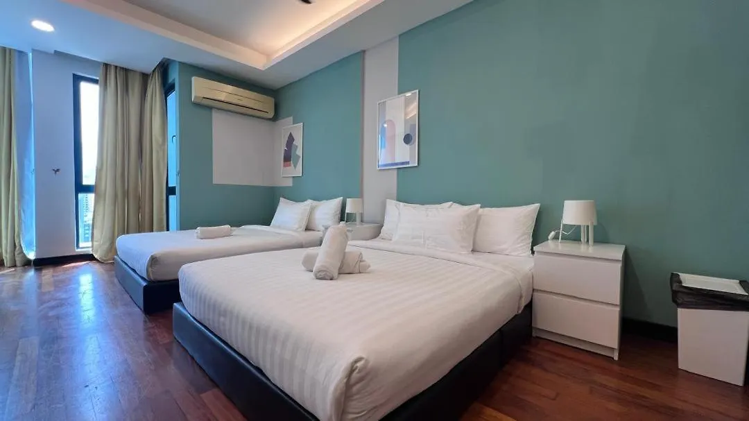 Kl Homestay At Casa Residency- Walk To Lalaport & Lrt Kuala Lumpur Apartment